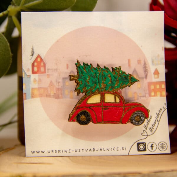 Broška - BOŽIČNI AVTO