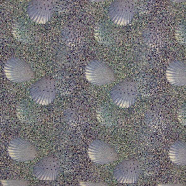 ženski vzorec - školjke modra