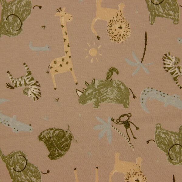 otroški vzorec - afriške živali