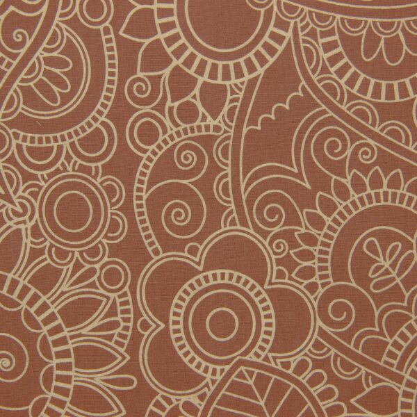 vzorec - oldroza z belimi mandalami