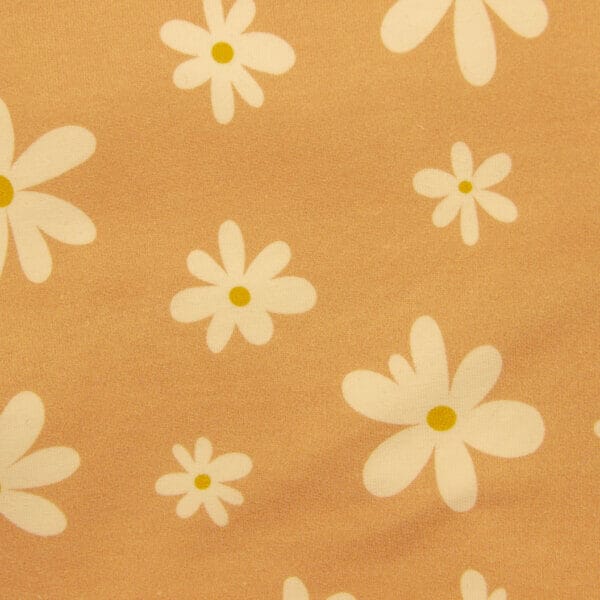 cvetlični vzorec - marjetke na marelični